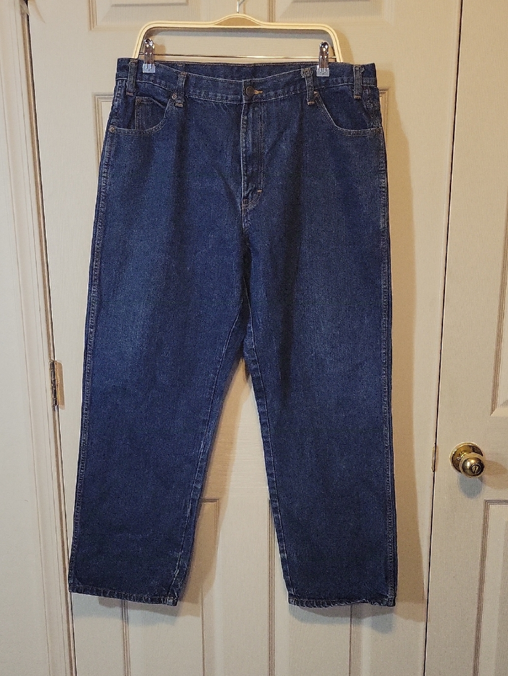 Dickies Men’s Relaxed Fit Dark Blue Denim Jeans